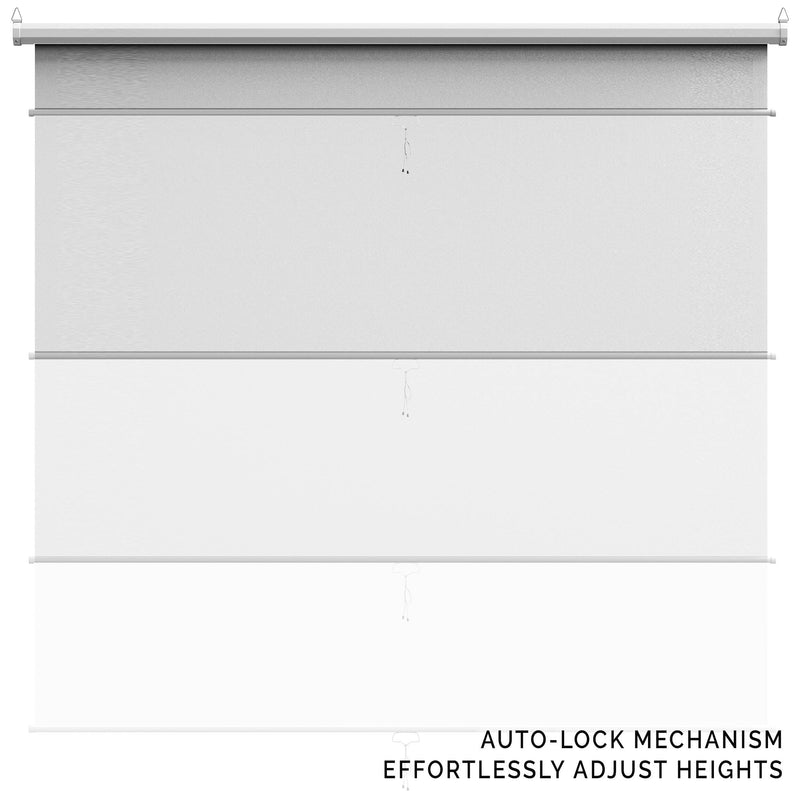 KHOMO GEAR Pull-Down Backdrop (White, 84 x 84")