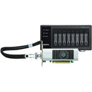 HighPoint Rocketstor RS6542AW 8-Bay PCIe 4.0 x16 RAID Enclosure