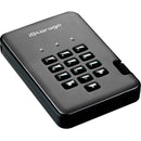 Istorage 16TB diskAshur2 USB 3.1 Encrypted Portable SSD (Phantom Black)