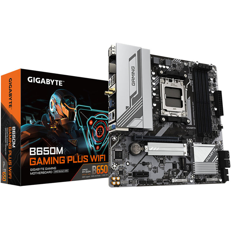 Gigabyte B650M GAMING PLUS WIFI AM5 M-ATX Motherboard