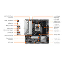 Gigabyte B650M GAMING PLUS WIFI AM5 M-ATX Motherboard