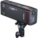 Godox AD200Pro II 2-Flash Portrait Photography Kit (Canon Transmitter)