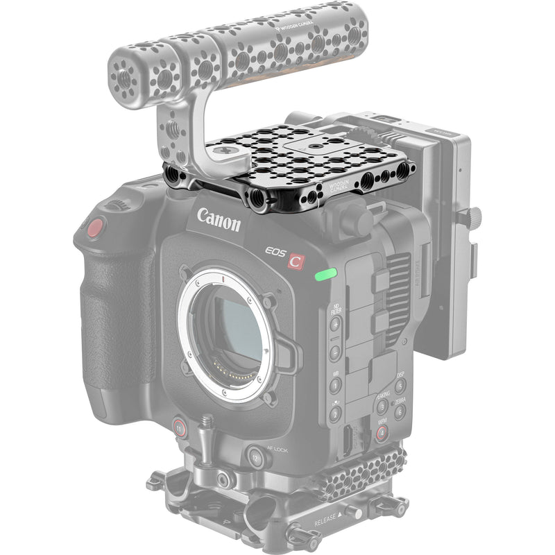 Wooden Camera Top Plate for Canon EOS C80