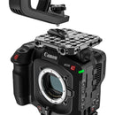 Wooden Camera 1/4"-20 Ridge Plate for Canon C80 Top Handle
