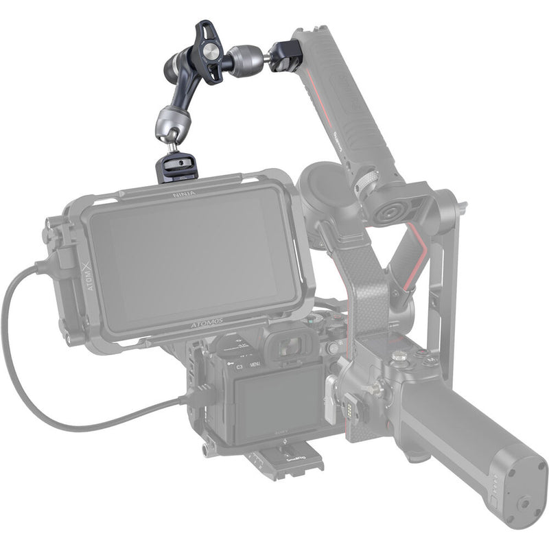 SmallRig Articulating Arm with 1/4"-20 and 3/8"-16 ARRI Locating Screws (7")