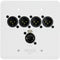 SoundTools WallCat 5 XLR Audio Over Cat5 (XLR Male, White)