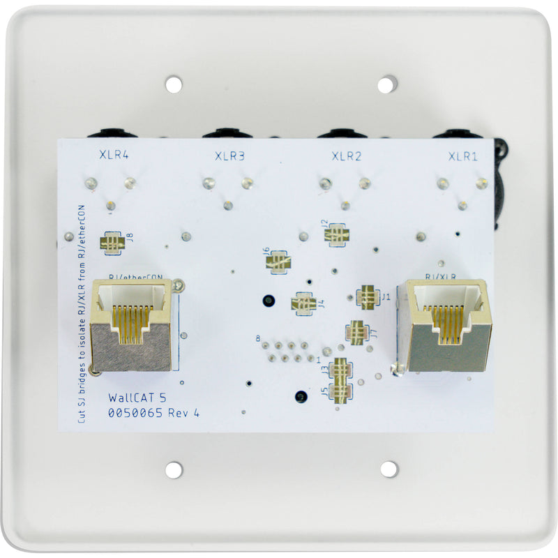 SoundTools WallCat 5 XLR Audio Over Cat5 (XLR Female, White)