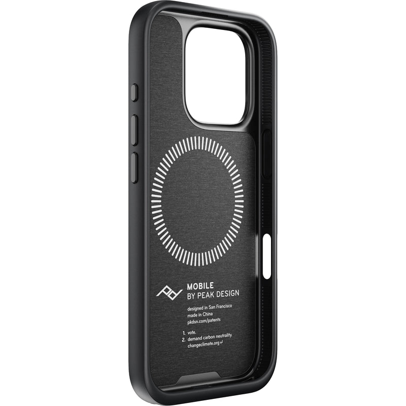 Peak Design Mobile Everyday Fabric Case for iPhone 16 Pro (Charcoal)