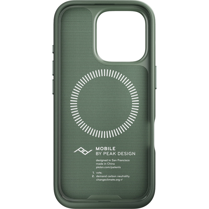Peak Design Mobile Everyday Fabric Case for iPhone 16 Pro (Sage)