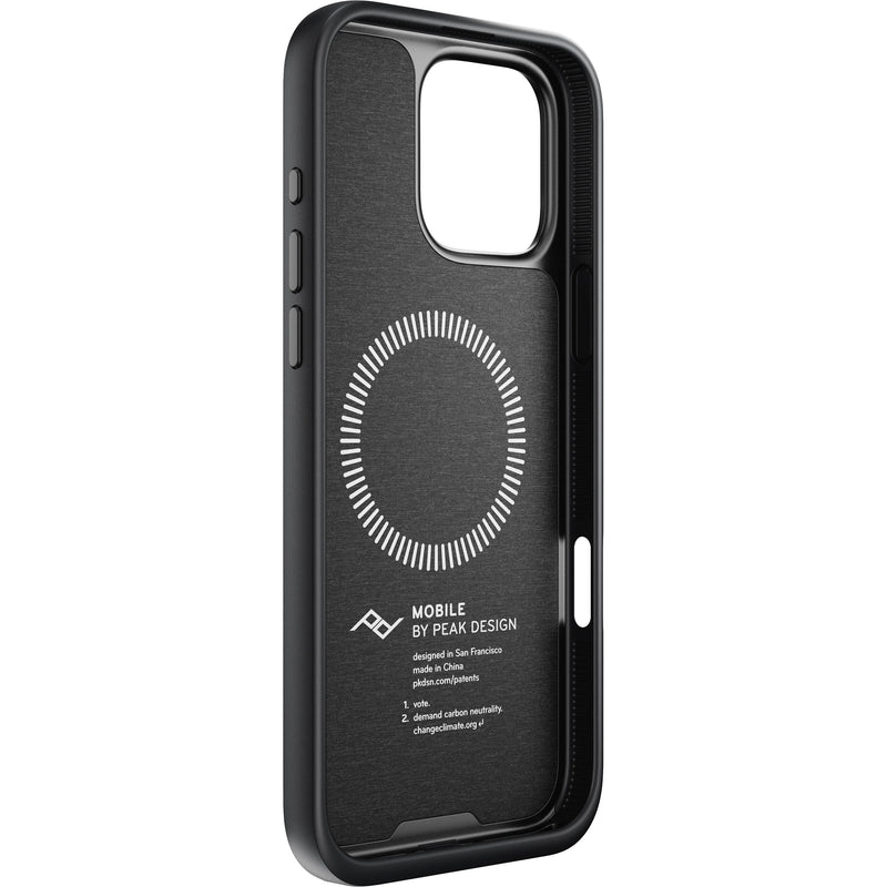 Peak Design Mobile Everyday Fabric Case for iPhone 16 Pro Max (Charcoal)