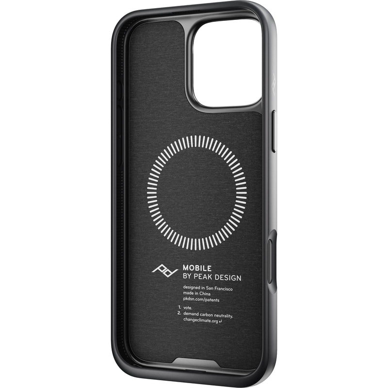 Peak Design Mobile Everyday Fabric Case for iPhone 16 Pro Max (Charcoal)