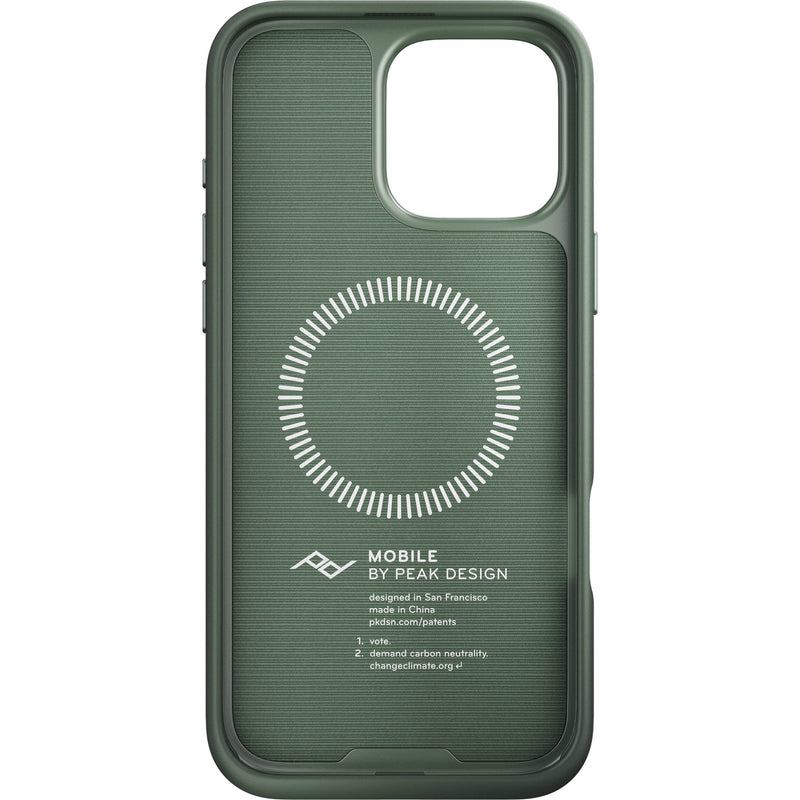 Peak Design Mobile Everyday Fabric Case for iPhone 16 Pro Max (Sage)