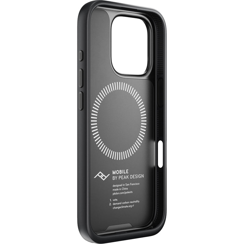Peak Design Mobile Everyday Clarino Case for iPhone 16 Pro (Black)