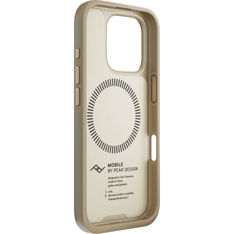 Peak Design Mobile Everyday Clarino Case for iPhone 16 Pro (Bone)