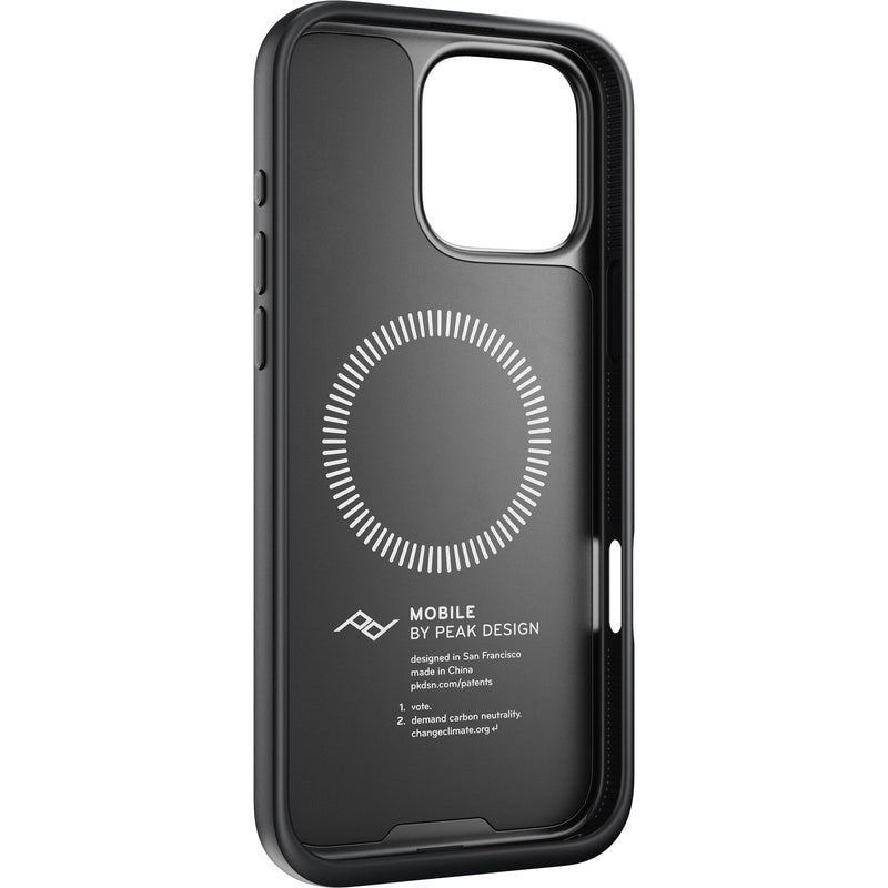Peak Design Mobile Everyday Clarino Case for iPhone 16 Pro Max (Black)