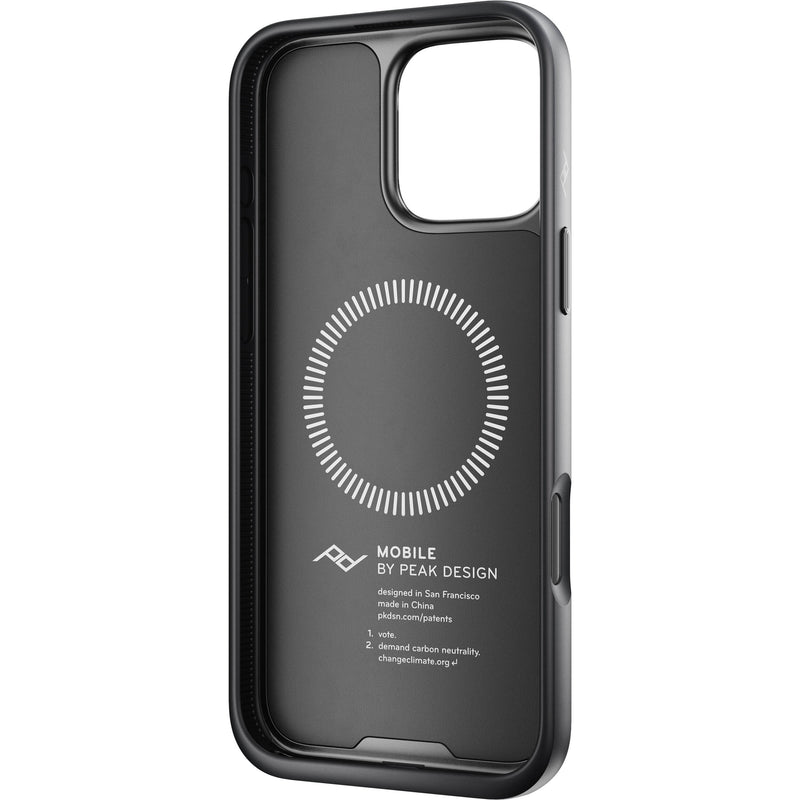 Peak Design Mobile Everyday Clarino Case for iPhone 16 Pro Max (Black)