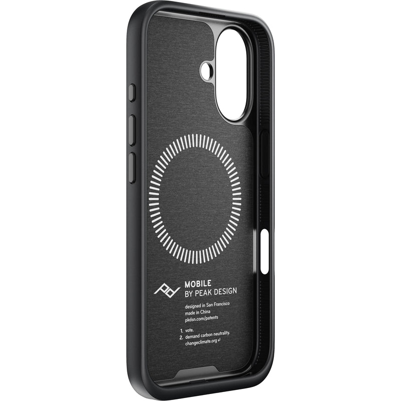 Peak Design Mobile Everyday Fabric Case for iPhone 16 (Charcoal)