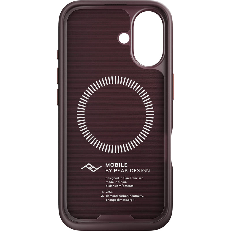 Peak Design Mobile Everyday Fabric Case for iPhone 16 (Eclipse)