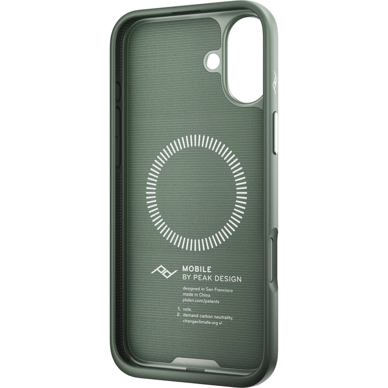 Peak Design Mobile Everyday Fabric Case for iPhone 16 Plus (Sage)