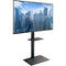 Mount-It! MI-1877 Height Adjustable TV Stand with Shelf for Up to 55" Displays