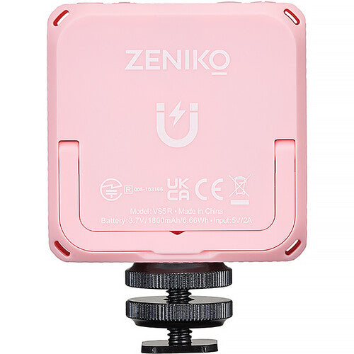 Zeniko VS5 R Mini RGB LED Light (Pink)