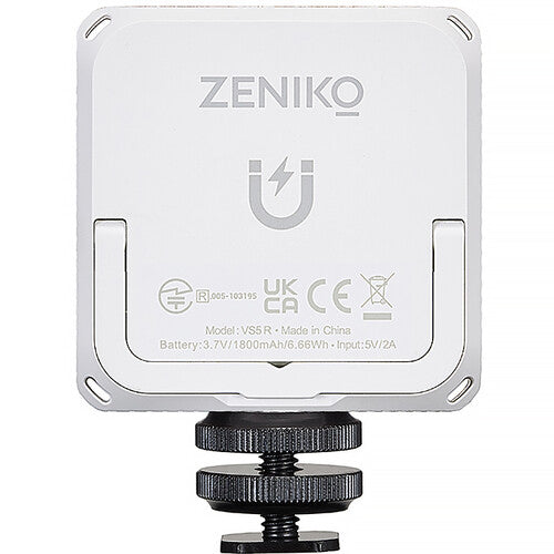 Zeniko VS5 R Mini RGB LED Light (White)
