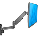 Mount-It! MI-3753B Height-Adjustable Monitor Wall Mount for Up to 32" Displays (Black)