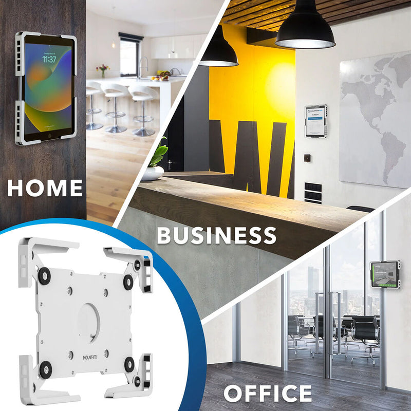 Mount-It! Universal Tablet Wall Mount (White)