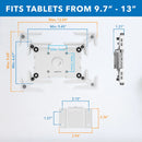 Mount-It! Universal Tablet Wall Mount (White)
