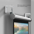 Mount-It! Universal Projector Screen Mount (6", Pair, White)
