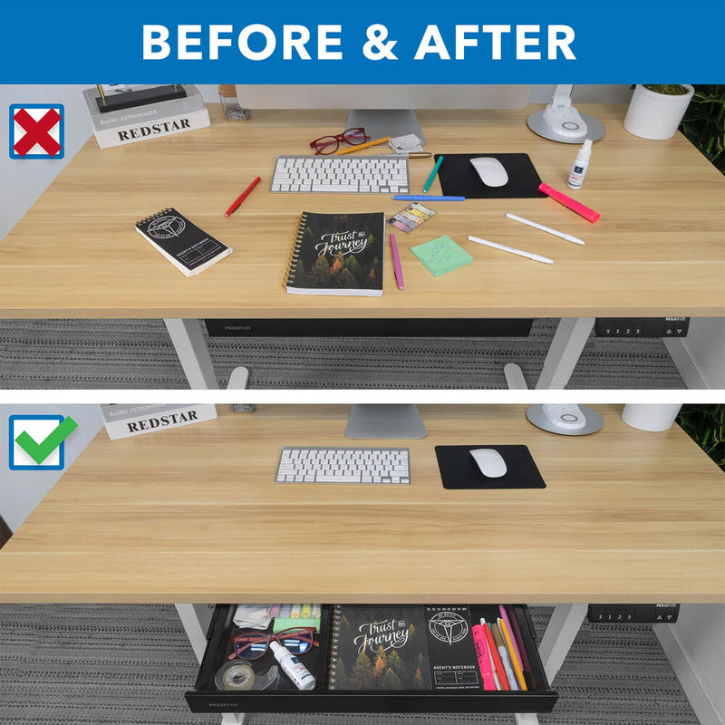 Mount-It! Under Desk Drawer (Black)