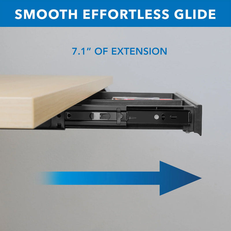 Mount-It! Under Desk Drawer (Black)