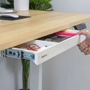 Mount-It! Shallow Under-Desk Drawer (White)