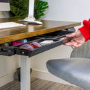 Mount-It! Deep Under-Desk Drawer (Black)