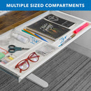 Mount-It! Deep Under-Desk Drawer (White)