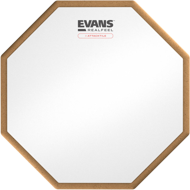D'Addario Evans RealFeel 1-Sided Attacktile Practice Pad Scholastic Pack - 10"