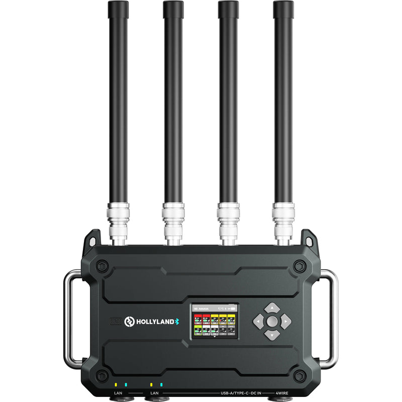 Hollyland Solidcom C1 Pro Roaming Hub 20S Full-Duplex Wireless Intercom System with 20 Single-Ear Headsets (G-Mount, 1.9 GHz)