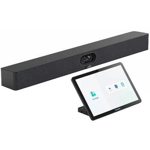 Yealink A40 Collaboration Bar and CTP25 Touchscreen for Small to Medium Rooms