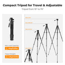 K&F Concept M305A3 Vlog Tripod