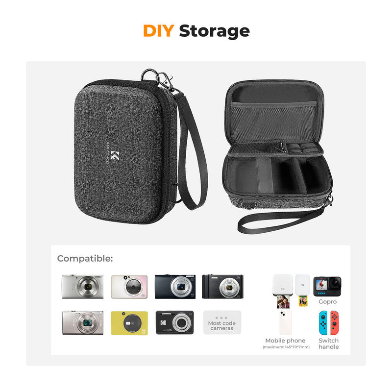 K&F Concept Digital Camera Case (Gray)