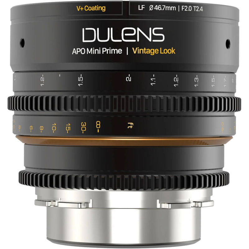 Dulens APO Mini Prime 58mm T2.4 Lens (Canon EF, Black)