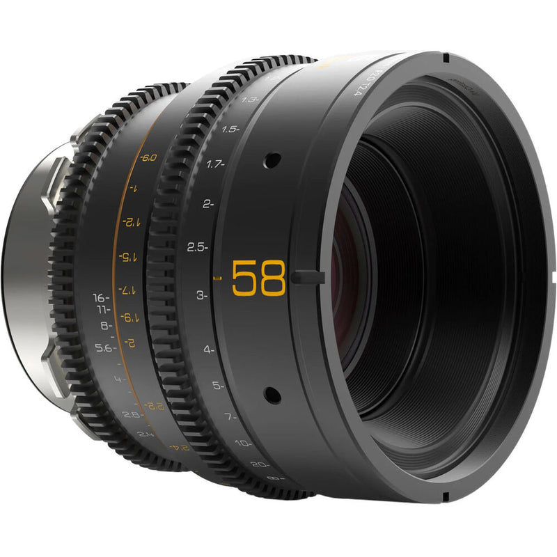 Dulens APO Mini Prime 58mm T2.4 Lens (Canon EF, Black)