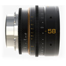 Dulens APO Mini Prime 58mm T2.4 Lens (Canon EF, Black)