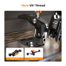 K&F Concept MS13 Multifunctional Super Clamp with Ball Head Magic Arm