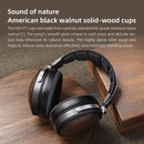 FiiO FT1 Large Dynamic Closed-Back Over-Ear Headphones (American Black Walnut)