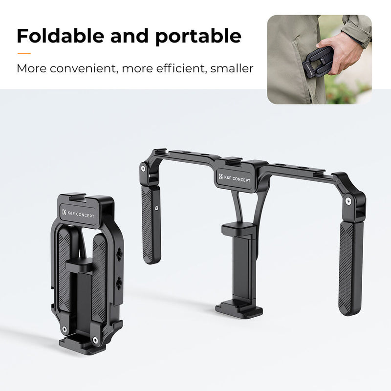 K&F Concept Smartphone Video Rig with Dual Handles