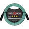 Pig Hog Hex Series XLR Microphone Cable (Seafoam Green, Straight to Straight, 10')