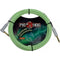 Pig Hog Vintage Series 1/4" Instrument Cable (Glow in the Dark, Straight to Right-Angle, 10')
