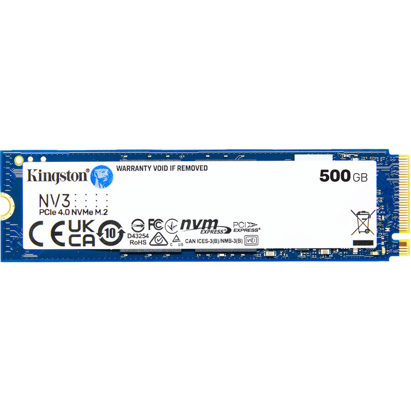 Kingston 500GB NV3 NVMe M.2 PCIe 4.0 SSD