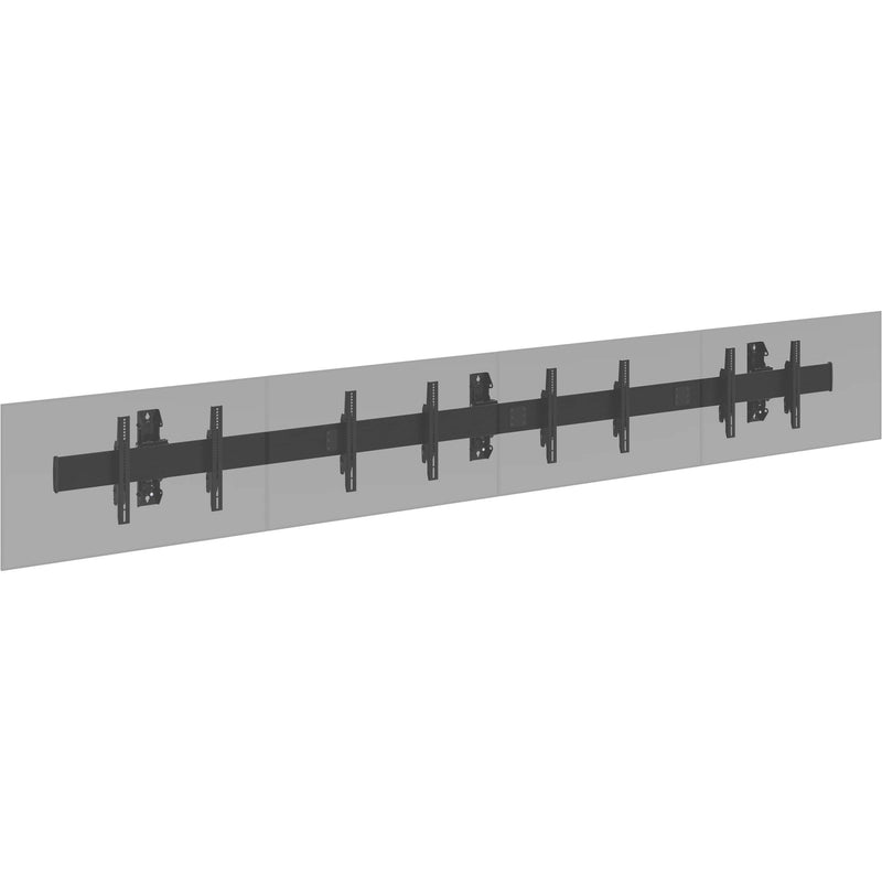 Chief Fusion Large Wall 4 x 1 Modular Menu Board Mount (Landscape)